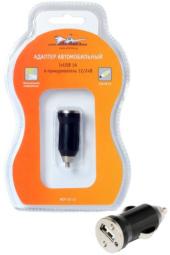 Автомобильное зарядное устройство AirLine ACH-1U-11