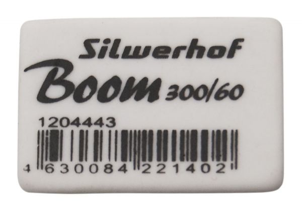 Ластик Silwerhof Boom 300/60 каучук белый