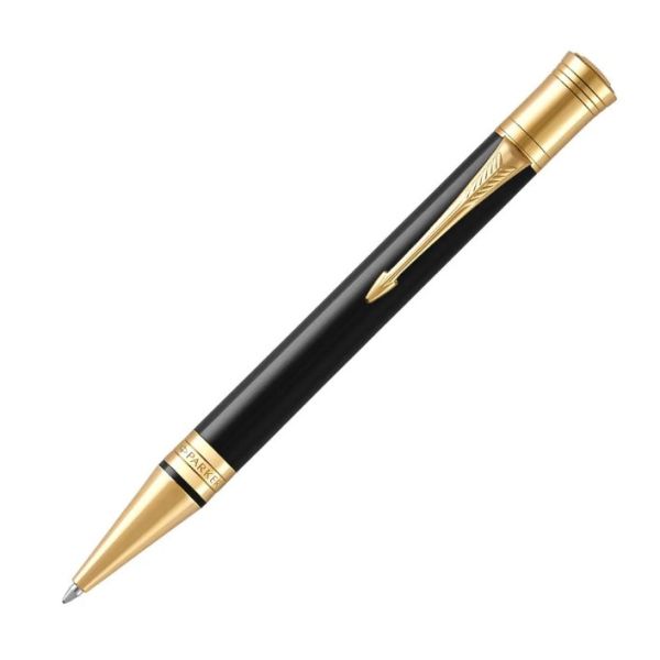 Шариковая ручка PARKER Duofold K74 (CW1931386) черный,Black GT