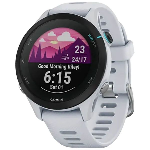 Умные часы Garmin Forerunner 255S черный/белый [010-02641-33]